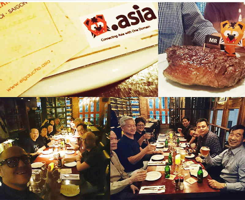 Photo: DotAsia Board dinner at El Gaucho 