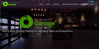 Website screen capture: garageplus.asia