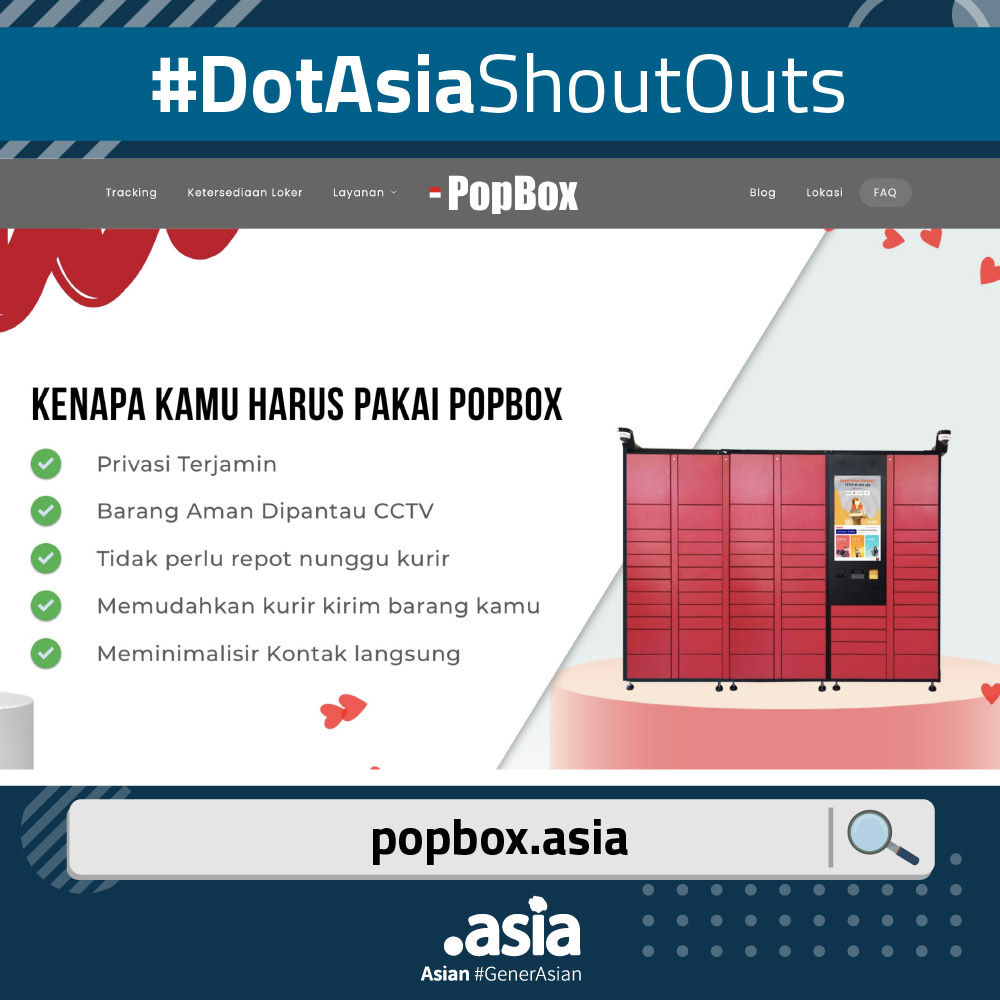 DotAsiaShoutOuts - PopBox.Asia Website Screenshot