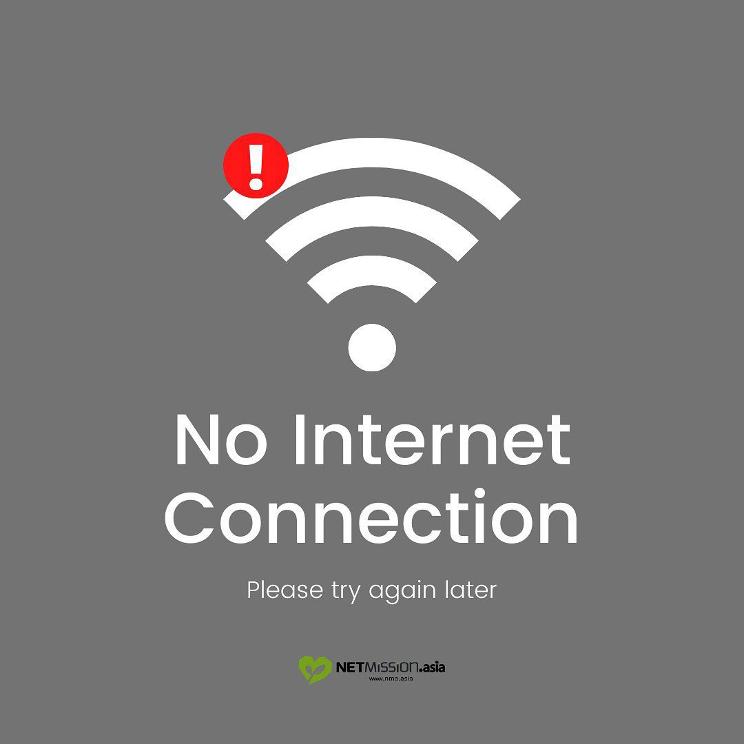 No Internet Connection - post