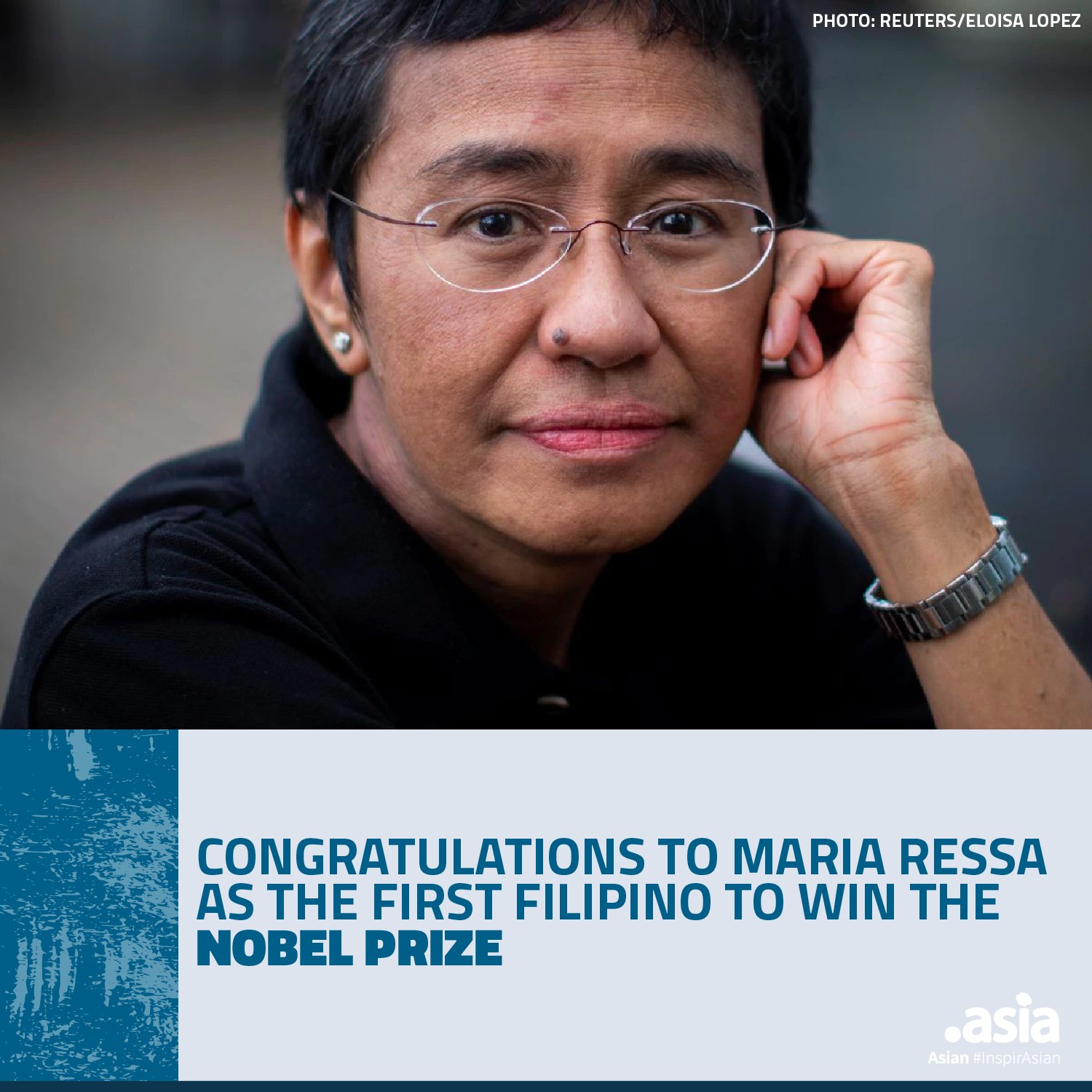 Image: Maria Ressa, Nobel Prize winner