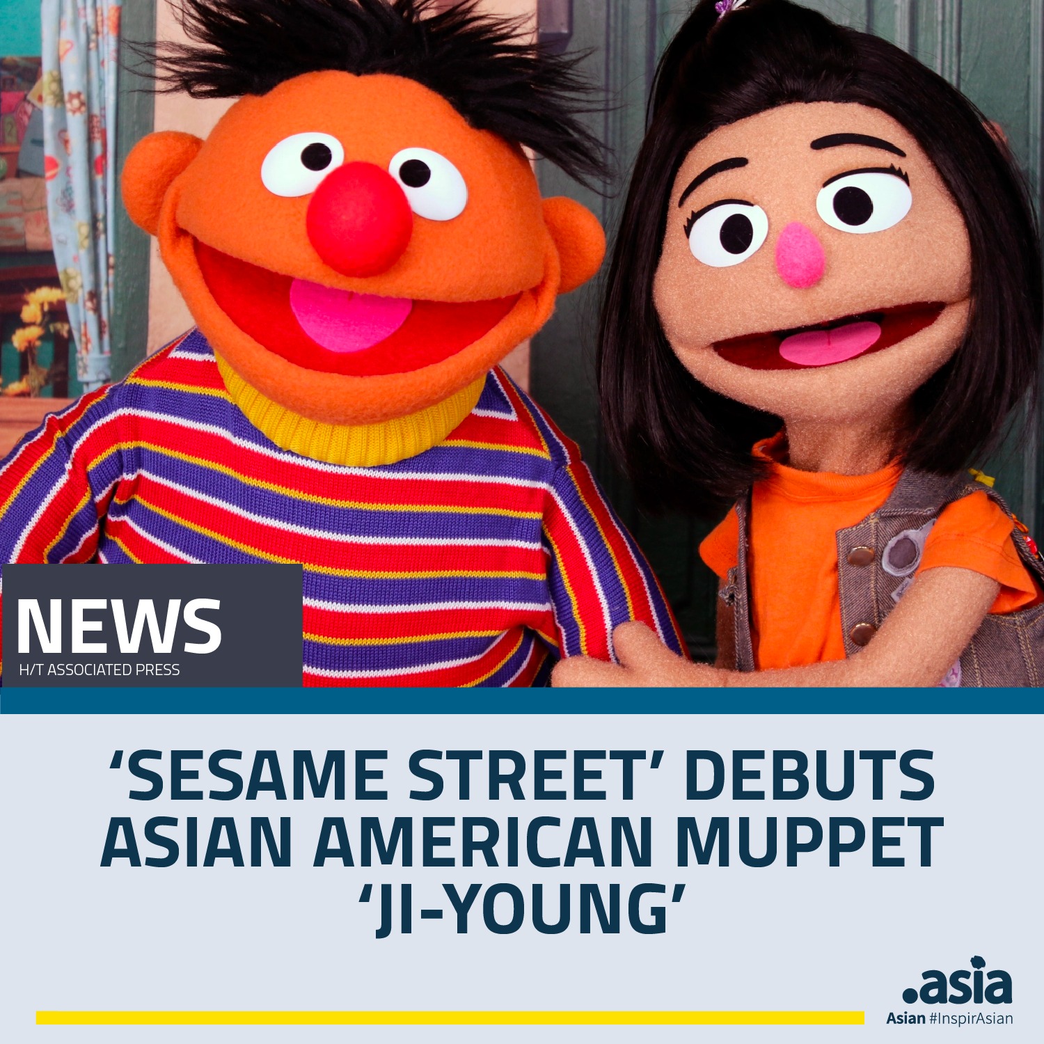 Sesame Streets Debut of Asian American Muppet Ji-Young