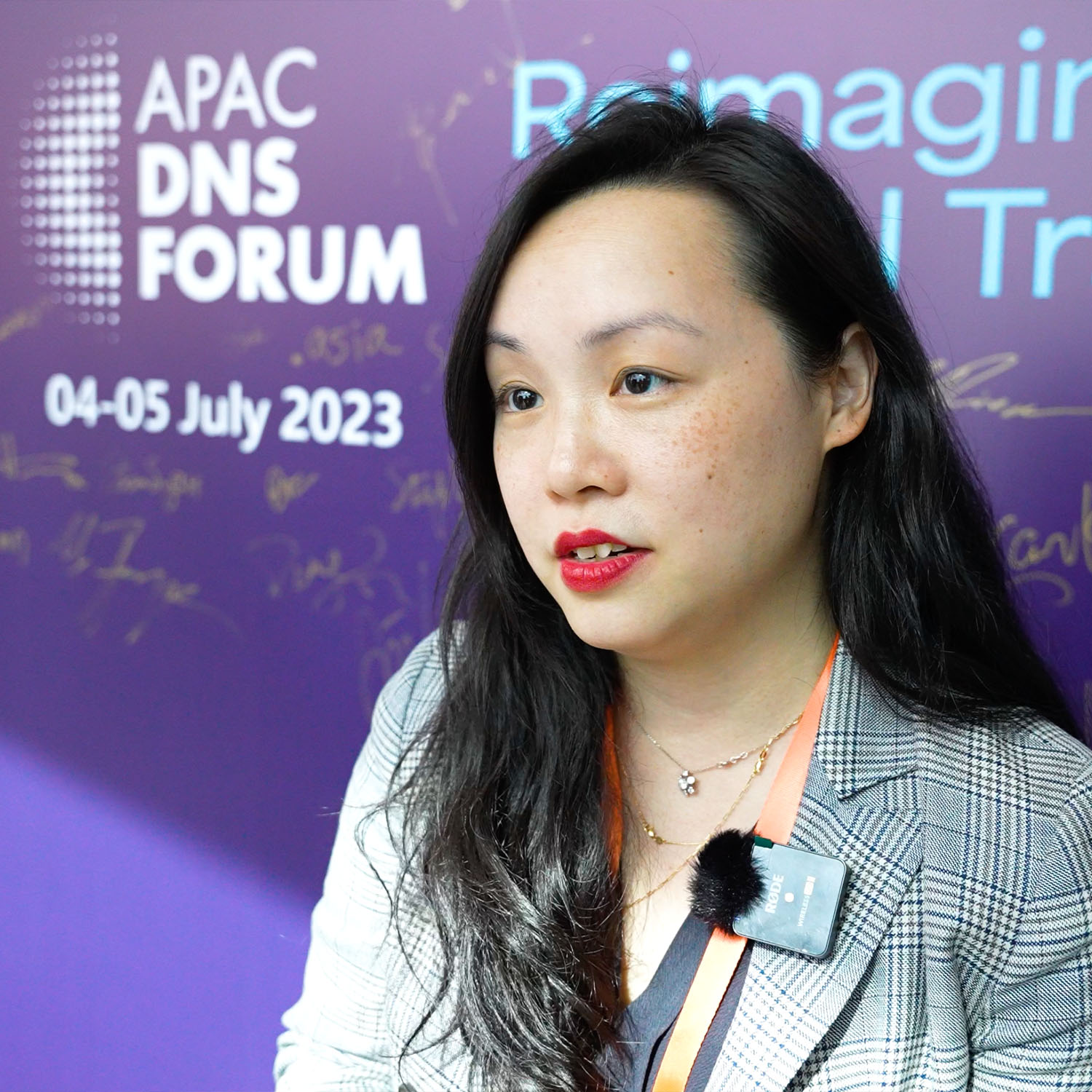 Jennifer Chung at APAC DNS Forum 2023
