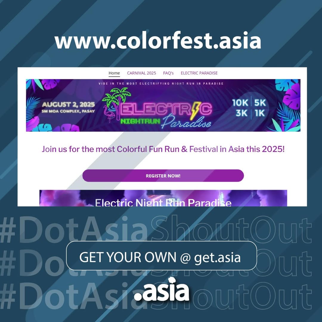 Image: ColorFest.Asia shoutout
